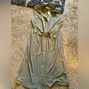 Women’s Philosophy Olive Green Dress